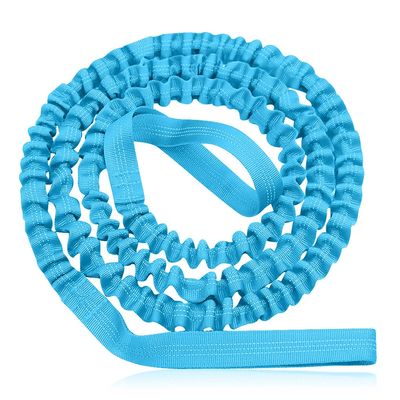 Bicycle Tow Rope for Kids, The Original Bike Bungee Tow Rope for Kids,MTB & Cycling Stretch Pull Strap Compatible with All Mountain Bikes, Blue