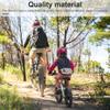 Bicycle Tow Rope for Kids, The Original Bike Bungee Tow Rope for Kids,MTB & Cycling Stretch Pull Strap Compatible with All Mountain Bikes, Red view 3