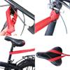 Bicycle Tow Rope for Kids, The Original Bike Bungee Tow Rope for Kids,MTB & Cycling Stretch Pull Strap Compatible with All Mountain Bikes, Red view 4