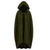 XUNRYAN Womens Winter Cape Coat Wool Blend Hooded Cloak Maxi Long Cardigans Open Front Poncho Outwear Halloween Costume view 3