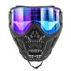 HK Army HSTL Skull Paintball Goggle/Airsoft Mask (Black, Ice) view 2