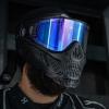 HK Army HSTL Skull Paintball Goggle/Airsoft Mask (Black, Ice) view 4