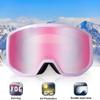 EXP VISION Ski Goggles Snowboard for Men Women, OTG Anti Fog UV Protection Snow Goggles (Purple Frame Purple) view 3