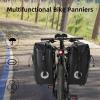 ROCKBROS Bike Panniers Waterproof Rear Rack Bag Max 30L Large Capacity for Cycling Traveling Commuting view 3