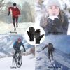 ANJMEICH Wholesale Amazon Men's Winter Custom Glove Waterproof Warm Windproof and Antiskid Cycling Sports Racing Gloves (Gray, XL) view 3