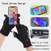 ANJMEICH Wholesale Amazon Men's Winter Custom Glove Waterproof Warm Windproof and Antiskid Cycling Sports Racing Gloves (Gray, XL) view 4