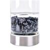 SAHKGYE 550 Ml Natural Crystal Water Bottle Reusable Gem Water Bottle Elixir Quartz Crystal Healing Elixir Point Reiki Crystal Gem Infused Water Bottle Energy Water Bottle (Color : Tiger Eye Stone) view 3