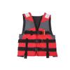 Oxford Cloth Adults Life Jacket with Whistle and Reflective Strip Adjustable Size Solid Life Vest for Water Sports Swim Vest view 1