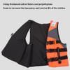 Oxford Cloth Adults Life Jacket with Whistle and Reflective Strip Adjustable Size Solid Life Vest for Water Sports Swim Vest view 2