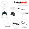 KAPVOE Photochromic Cycling Glasses Men Women Clear Transition Mountain Bike Sunglasses Sports Baseball Running - K9023 view 4
