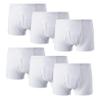 Family Feeling 6 Packs Big Boys' Cotton white Boxer Brief Underwear Size 12 view 1