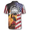 PRIMESTY Custom Bowling Shirts for Men, Personalized Bowling Jerseys with Name and Team Name, Custom Bowling Polo Shirts view 3