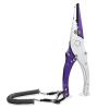 XIXIDIAN Fishing Pliers, Aluminum Alloy Fishing Accessories, Fishing Gear Fishing Pliers Hook Remover Split Ring, for Angler Friends or Family (Color : Purple) view 1