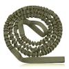 Bicycle Tow Rope for Kids, The Original Bike Bungee Tow Rope for Kids,MTB & Cycling Stretch Pull Strap Compatible with All Mountain Bikes, ArmyGreen view 1