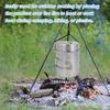 Leapiture Outdoor Mountaineering Pot, Small Camping Pot, Portable Cooking Pot Backpacking Cookware Pot and Pan for Hiking Camping Mountaineering view 2