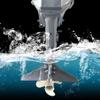 UanofCn FO2001 Hydrofoil Stabilizer for Marine Outboard Motor and Stern Drives with Dorsal Fin Style and PA66 Plastic Black view 4