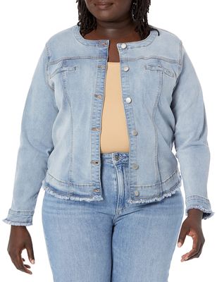 Avenue Womens Plus Size Jkt Deenie Jacket, Mdws