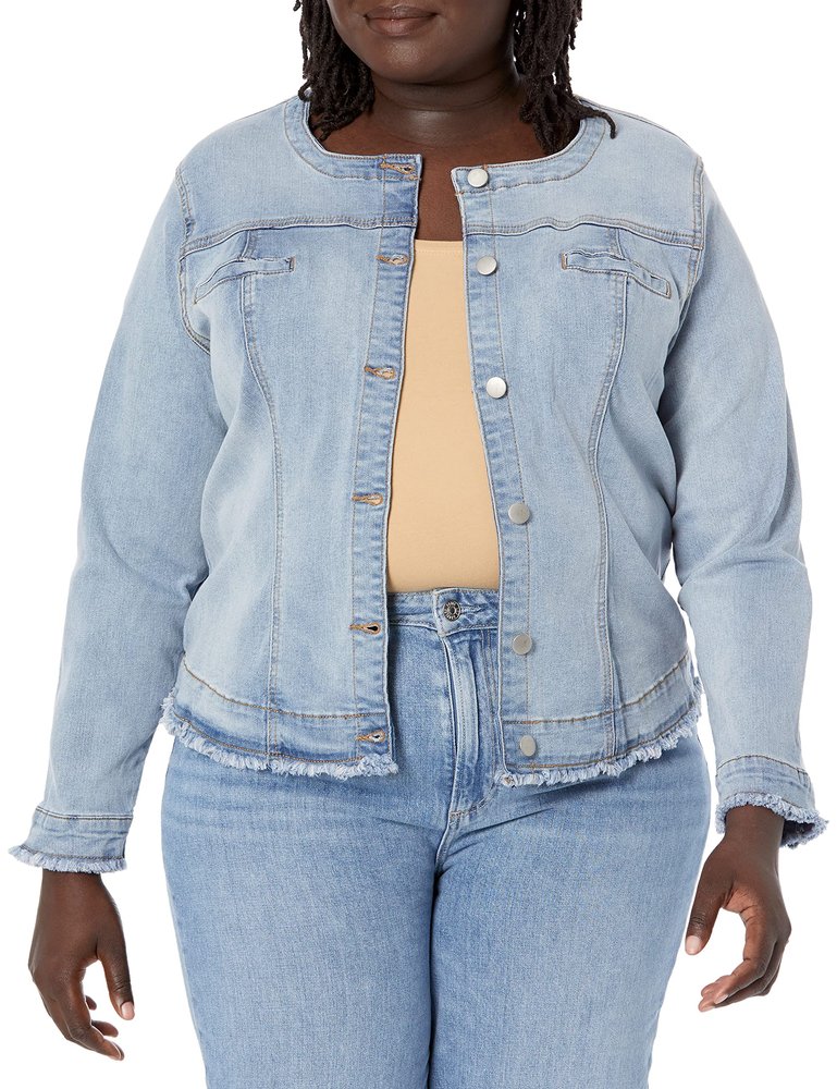 Avenue Womens Plus Size Jkt Deenie Jacket, Mdws