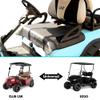 10L0L Golf Cart Seat Covers Compatible with EZGO TXT/RXV & Club Car DS/Precedent, Non-Slip Golf Cart Towel for 2/4 Person Seats, Universal Accessories for Seat Blanket Upholstery(50 x 30 Inches)-Gray view 3