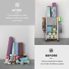 Weight Rack Dumbbell Rack Garage Storage Organization Garage Shelving Yoga Mat Storage Rack Home Gym Equipment Workout Equipment Storage Organizer Yoga Mat Holder Gym Essentials Women Men Fitness view 3
