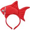 TIKSON Halloween Fish Marine Life Coloful Goldfish Headband Red view 1