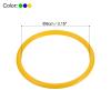 PATIKIL Carnival Ring-Toss Rings 8cm ID, 18 Pack Plastic Hoop for Outdoor Party Favor Game Booth (Blue, Green, Yellow) view 2