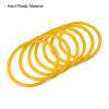 PATIKIL Carnival Ring-Toss Rings 8cm ID, 18 Pack Plastic Hoop for Outdoor Party Favor Game Booth (Blue, Green, Yellow) view 4