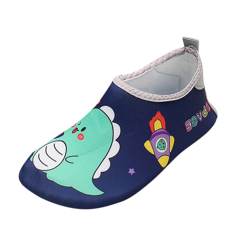 Kids Shoes Size 13 Socks Outdoor Beach Children Swimming Water Cartoon Kids Diving Slip on Boys Shoes Size 4 Navy