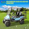 10L0L Universal Golf Cart Seat Cover Blanket Cushion Cover for EZGO TXT RXV/Club Car DS Precedent, Seat Towel for 2/4 Person Seats Suitable for All Weather view 2