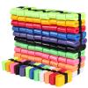 Pangda 100 Pieces Tennis Badminton Racket Overgrips Bulk Tennis Racket Grip Tape for Anti-Slip and Absorbent Grip (Colorful) view 1