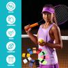 Pangda 100 Pieces Tennis Badminton Racket Overgrips Bulk Tennis Racket Grip Tape for Anti-Slip and Absorbent Grip (Colorful) view 4