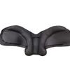 Premium Well Padded Comfortable English Leather Solid Black Light Weight Plastic Tree Jumping Horse Saddle 17 Inch view 4
