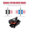 CNC MTB Hydraulic Disc Brake SetMountain Bike Hydraulic Disc Brakes Right Front 800mm Left Rear 1450mm Hydraulic BrakeBlack view 4