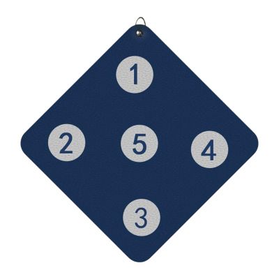 Harilla Fencing Target Wall Mounted Double Sided Home Fencing Auxiliary Tool Training Equipment Games Fencing Gears for Practice Saber Epee, B
