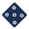Harilla Fencing Target Wall Mounted Double Sided Home Fencing Auxiliary Tool Training Equipment Games Fencing Gears for Practice Saber Epee, B view 4