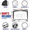 Soccer Gifts Soccer Goals - Kids Pop-up Football Net for Backyard Practice & Training, Portable Set of 2 view 4