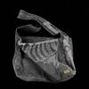 Messenger Shoulder Bag Goth Purse Aesthetic Messenger Bag Canvas Shoulder Tote Bag (Black) view 4