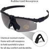 FOCUHUNTER Tactical Glasses, Shooting Safety Glasses, Anti Fog UV400 Protection Sunglasses with 3 Interchangeable Lens view 4