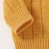Autumn Winter Warm Outfits Newborn Infant Baby Girl Boy Cute Long Sleeve Solid Knitted Toddler Girls Shirt (Yellow, 12-18 Months) view 4