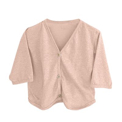 Baby Newborn Infant Girls Boys Cotton Summer Spring Autumn Solid Long Sleeve Cardigan Toddler Light Jackets (Pink, 3-4 Years)