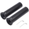 Olympic Adapter Sleeve (2 PCS), Converts 1" Standard Weight Plate Posts to 2" Olympic Weight Plate Posts, Suitable for 1" Standard Barbell Bars, Heavy Duty Nylon and Removable end Cap view 1