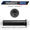 Olympic Adapter Sleeve (2 PCS), Converts 1" Standard Weight Plate Posts to 2" Olympic Weight Plate Posts, Suitable for 1" Standard Barbell Bars, Heavy Duty Nylon and Removable end Cap view 4