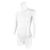 JEsilunmaMY Men's Suspender Underwear Low Rise Bulge Pouch Brief Mankini Swimsuit Back Cross Strap Bodysuit Lingerie Panties (White,Large) view 2