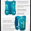 AONIJIE Running Hydration Vest for Men Women, Waterproof and Breathable 5L Hydration Pack Backpack for Trail Running Marathon Race Hiking, Fit 26.7in to 51.1in Chest (Green) view 3