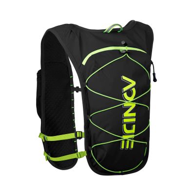 AONIJIE Running Hydration Vest for Men Women, Waterproof and Breathable 5L Hydration Pack Backpack for Trail Running Marathon Race Hiking, Fit 26.7in to 51.1in Chest (Black)