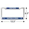 Eastern Illinois Panthers Design Full Size Standard License Plate Metal Frame view 4