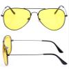 WIRUN Night Vision Glasses Anti-Glare Polarized UV400 Aviator Yellow Safety Night Driving Glasses Eyewear for Men & Women (Grey025) view 4
