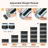 APEXUP 10lbs/Pair Adjustable Ankle Weights for Women and Men, Modularized Leg Weight Straps for Yoga, Walking, Running, Aerobics, Gym, Physical Therapy (Pastel Blue) view 2