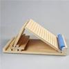 Feiyx Slant Board Solid Wood Folding Brace Board Physiotherapy Fitness Device Stovepipe Standing Body Pedal Calf Stretching Board Easy to Carry,Folding Stretch Plate view 2