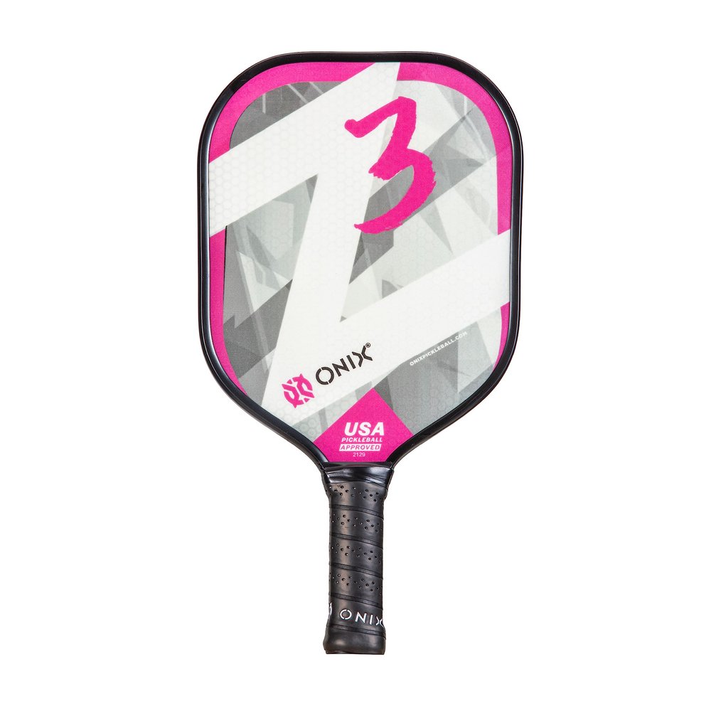 Onix Pickleball Z Series Paddles Graphite Carbon Fiber Pickleball Paddles with Cushion Comfort Pickleball Paddle Grip - USA Pickleball Approved
